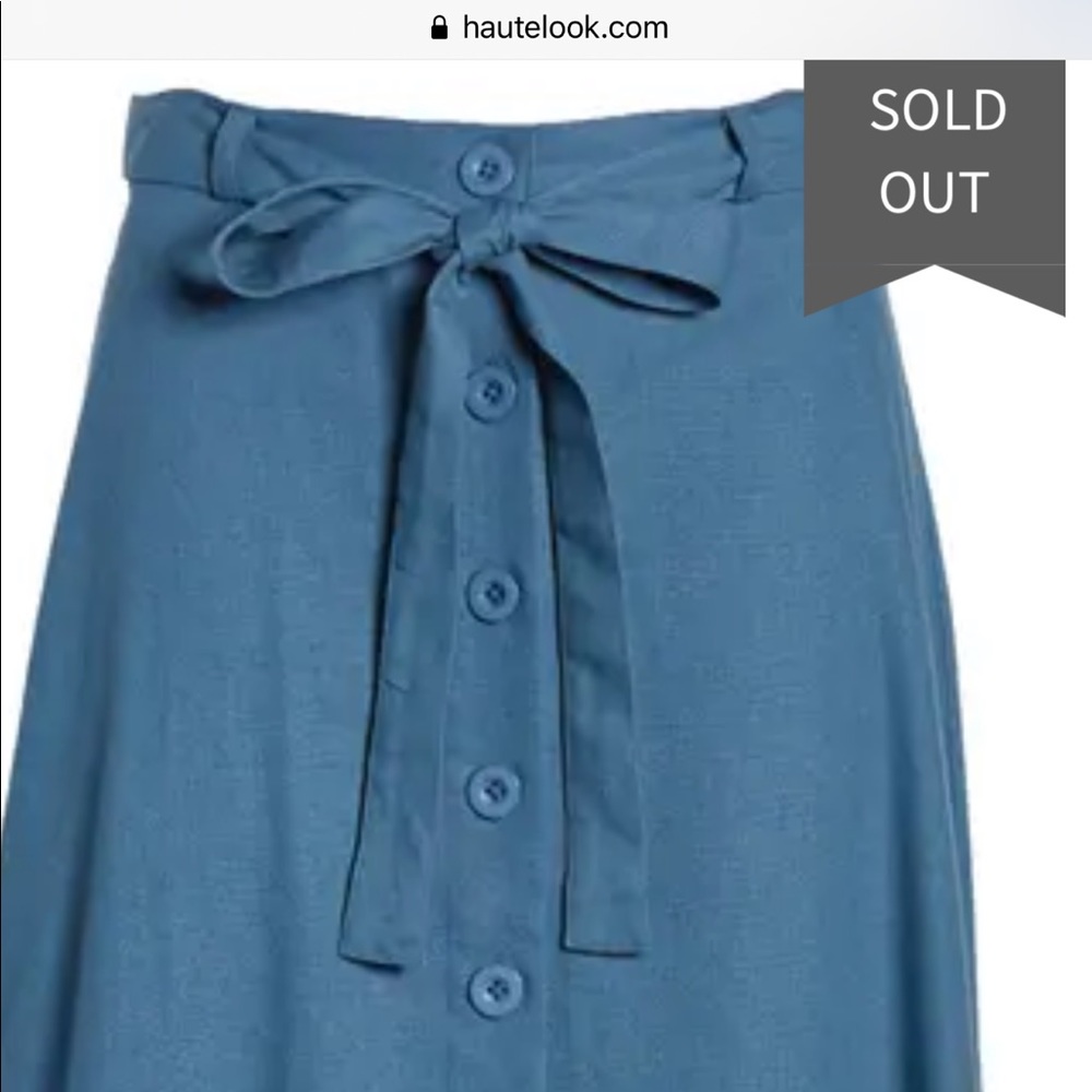Button Front skirt, Band of Gypsies